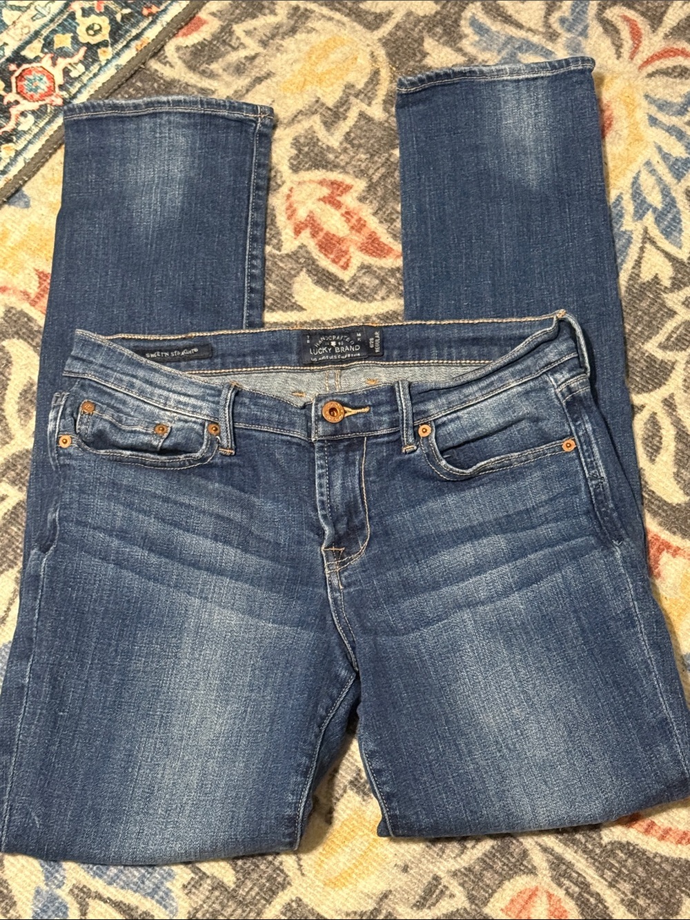 Lucky Brand Women's Bootcut Jeans in Medium Blue Wash